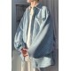 Blue Long Sleeve Shirt For Men